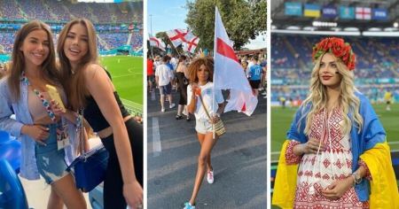 أحر مشجعي ربع نهائي UEFA EURO 2020 (21 صورة)